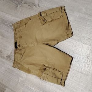American Eagle Outfitters Next Level Flex cargo shorts brown men size 32